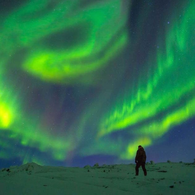 aurore boréale borealis aurora hd pôle nord