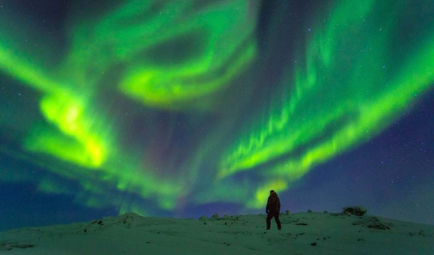 aurore boréale borealis aurora hd pôle nord
