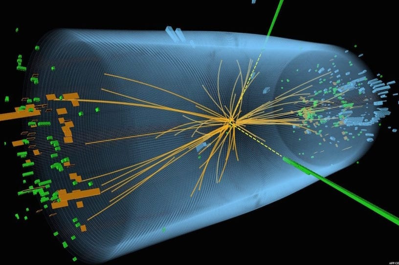 image synthèse boson higgs cern découverte collision