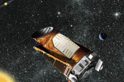 IA intelligence artificielle telescope kepler nasa image vue artiste decouvertes
