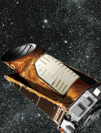 IA intelligence artificielle telescope kepler nasa image vue artiste decouvertes