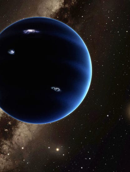 planet 9 vue artiste artistique x neuvième structure apparence
