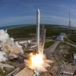 spacex flacon 9 décollage 8 avril 2016 dragon capsule