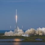 spacex flacon 9 décollage 8 avril 2016 dragon capsule