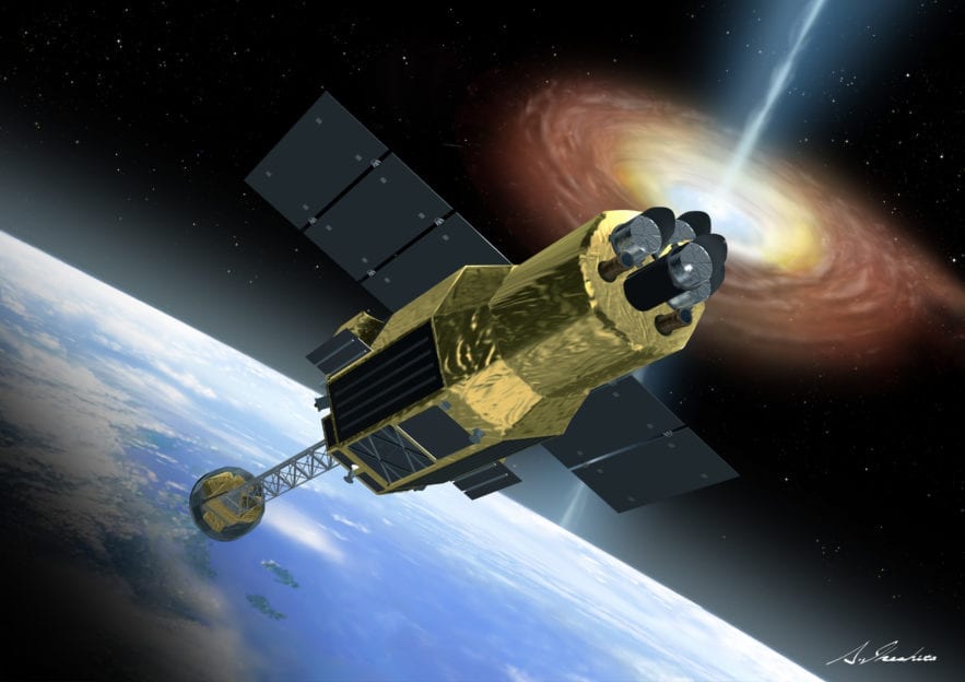 astro-h télescope spatial rayons x rayons gamma trous noirs trou noir galaxies amas de galaxies