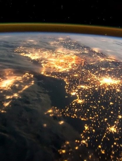 europe espace ISS vidéo terre
