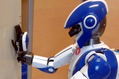 hrp-4 airbus multi-contacts tests kawada humanoïde robot