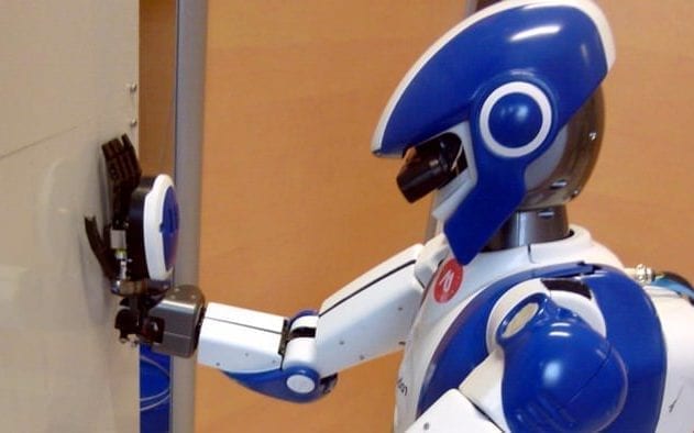 hrp-4 airbus multi-contacts tests kawada humanoïde robot