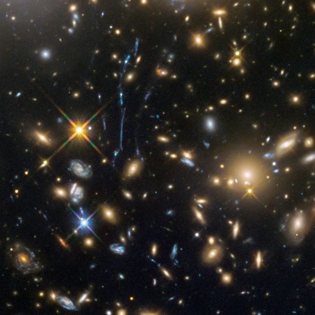 amas galaxie
