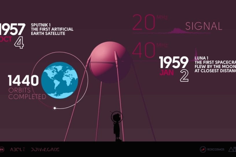 in space we trust conquête spatiale interactif