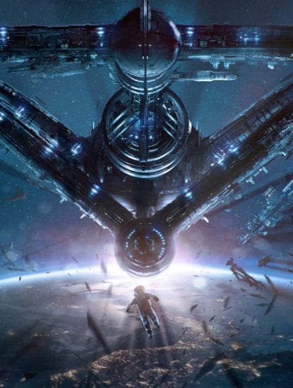 espace exploration astronaute artwork vue artiste