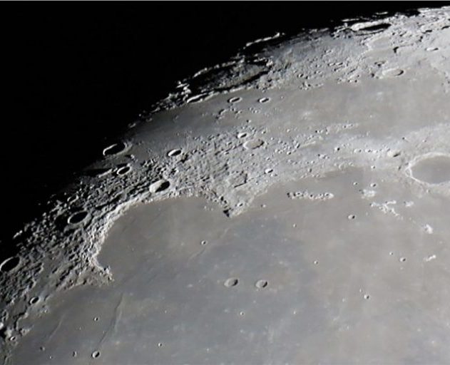 lune mer des pluies astéroïdes cratères découverte