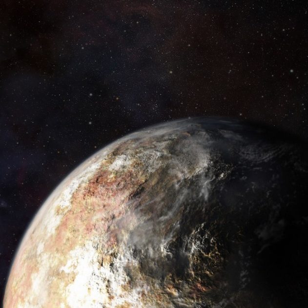 pluton illustration artistique new horizons nasa découverte océan atmosphère