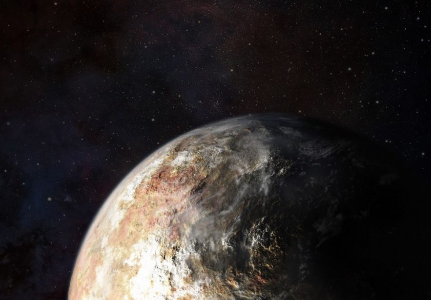 pluton illustration artistique new horizons nasa découverte océan atmosphère