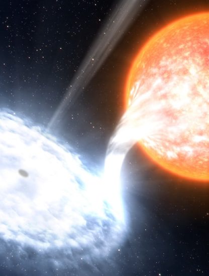 trou noir flare destruction etoile