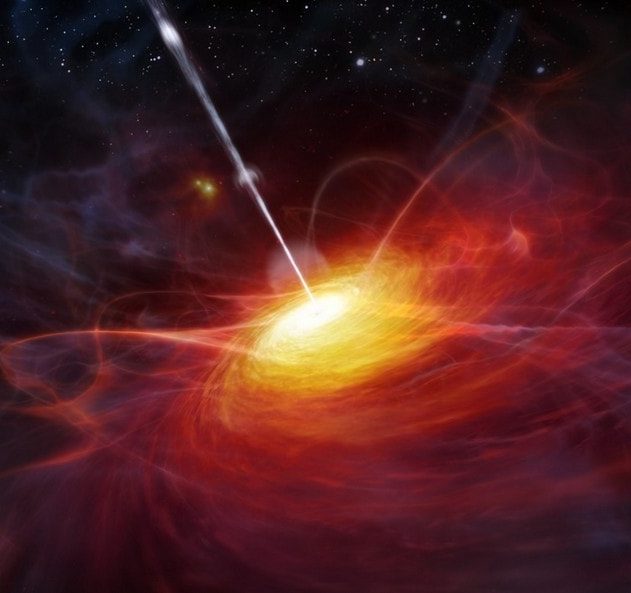 quasar univer primitif trou noir big bang