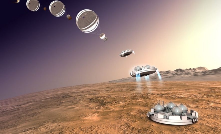 atterrissage schiaparelli mars esa roscosmos