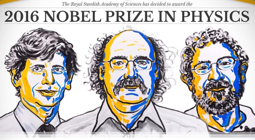 prix nobel physique 2016