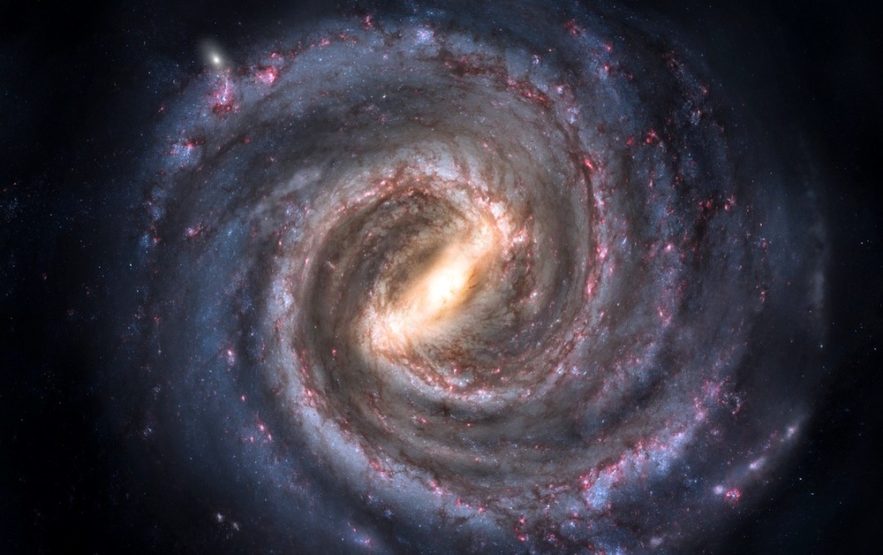 voie lactée bras en spirale