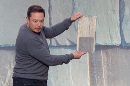 elon musk tesla énergie solaire panneaux toiture