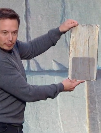 elon musk tesla énergie solaire panneaux toiture