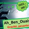 feezhic gravitation explication apesanteur pesanteur micropesanteur