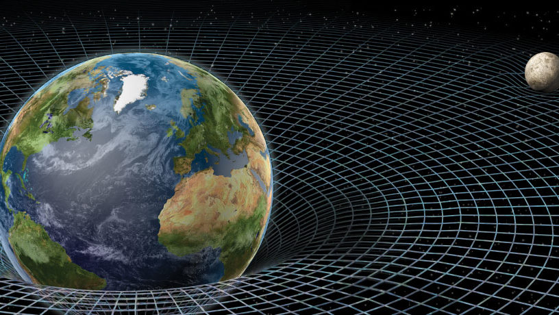 terre lune espace gravitation gravité physique modèle