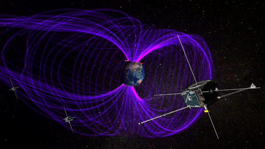 themis magnetosphère terre electrons