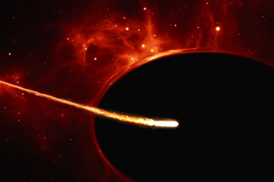 supernova explosion trou noir