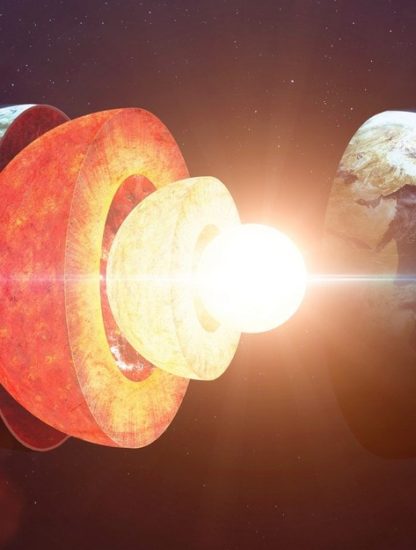 entrailles de la planète coeur