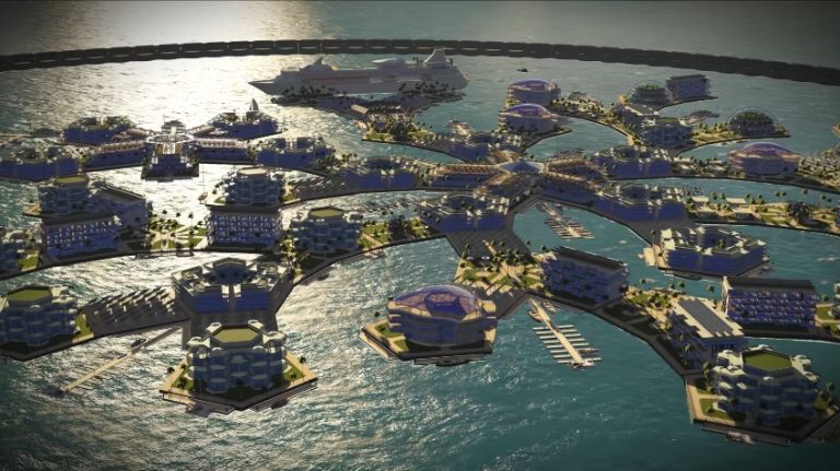 ile ville flottanteSeasteading Institute titre