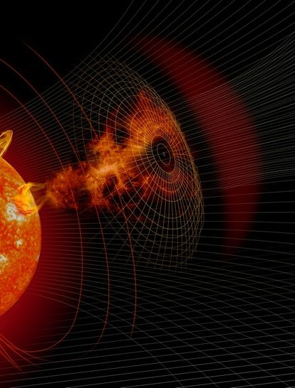 nasa champ magnétique flares éruptions solaires terre poles inversés