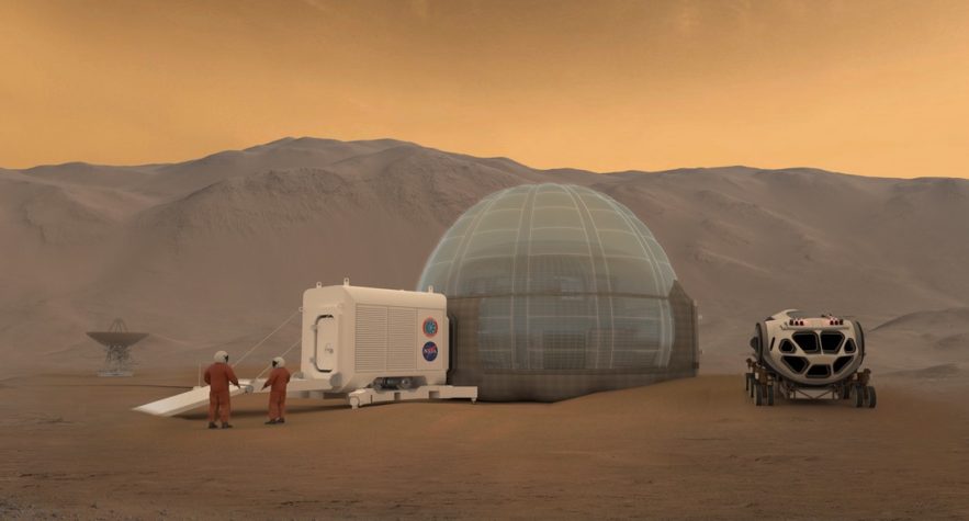 nasa maison mars martienne concept