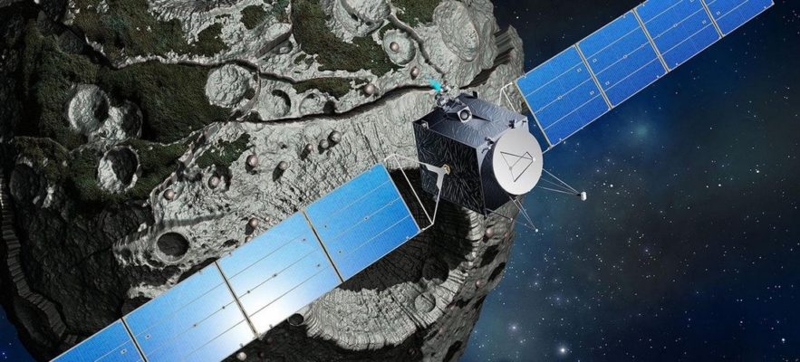 sonde psyche nasa asteroide métalique