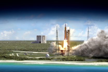 space launch system sls nasa lune mars astronautes