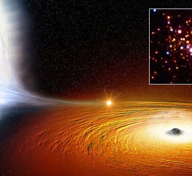 47tucanae etoile orbite proche trou noir amas globulaire