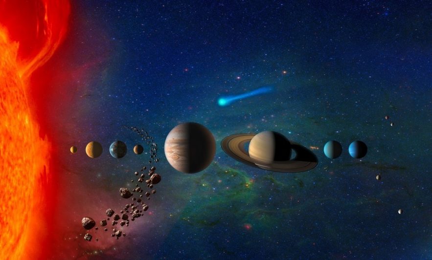 systeme solaire soleil planetes planètes naines ceinture de kuiper naine
