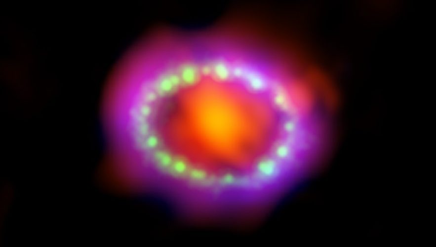 supernovae supernova explosion différentes images infrarouge rayons x ultraviolets