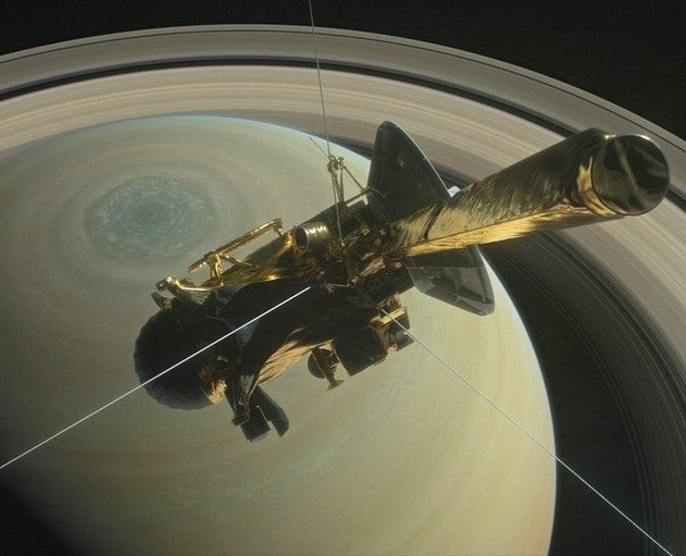 saturne sonde cassini nasa JPL destruction anneaux glace gaz planète