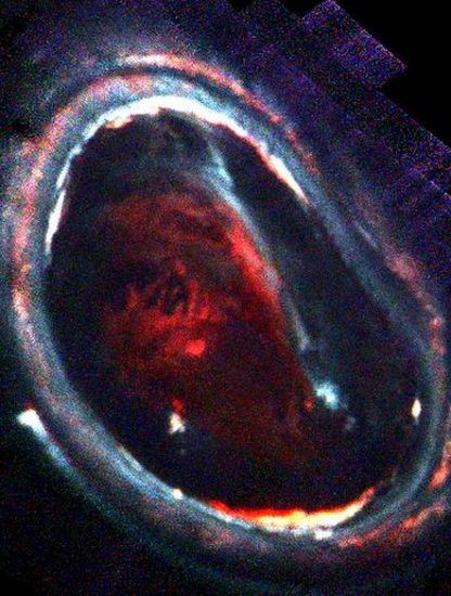 aurore jupiter spectrographe