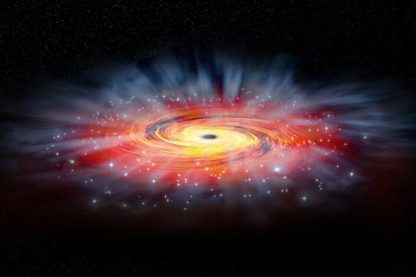 trou noir supermassif sonder element force nature nasa chandra