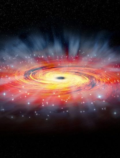 trou noir supermassif sonder element force nature nasa chandra