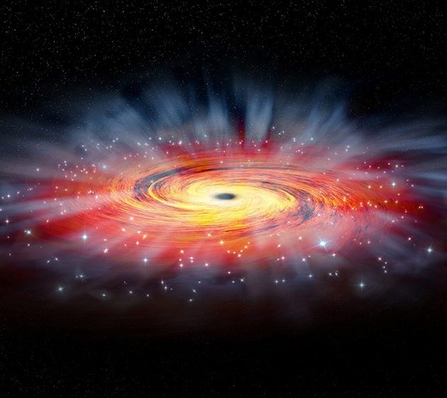 trou noir supermassif sonder element force nature nasa chandra