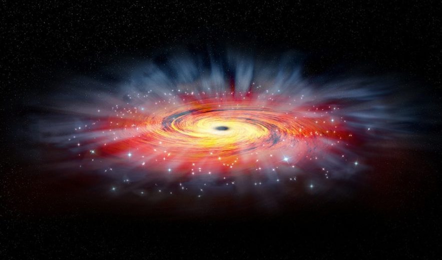 trou noir supermassif sonder element force nature nasa chandra