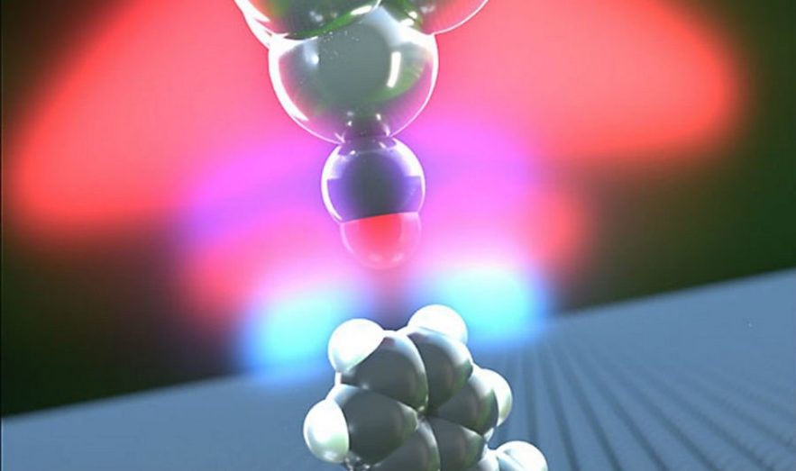 vue coté hydrogène atomes liaison création titre