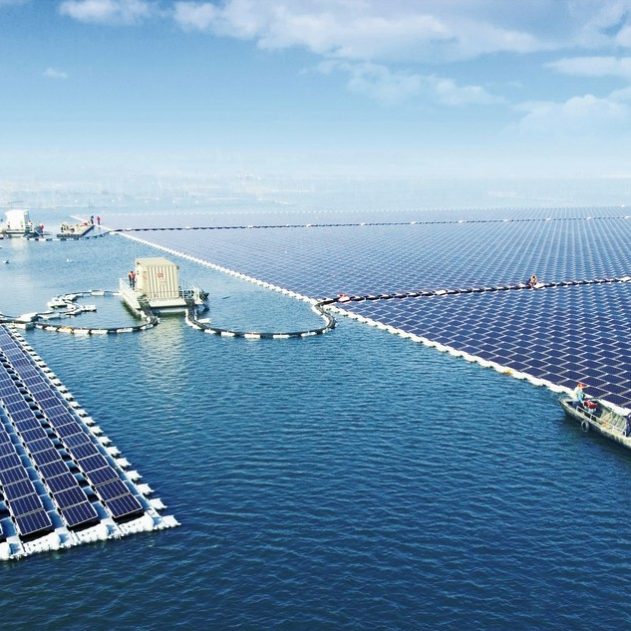 energie renouvelable solaire flottant chine