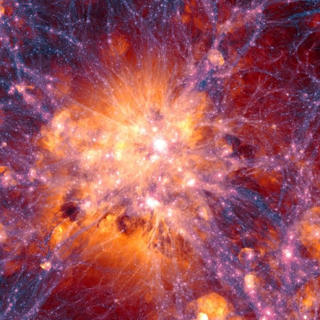 strucutre galactique illustris