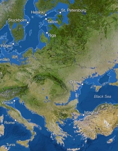 fonte glace europe terre modification
