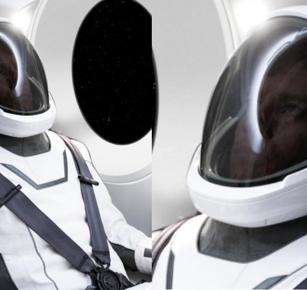 combinaison spatiale elon musk spacex