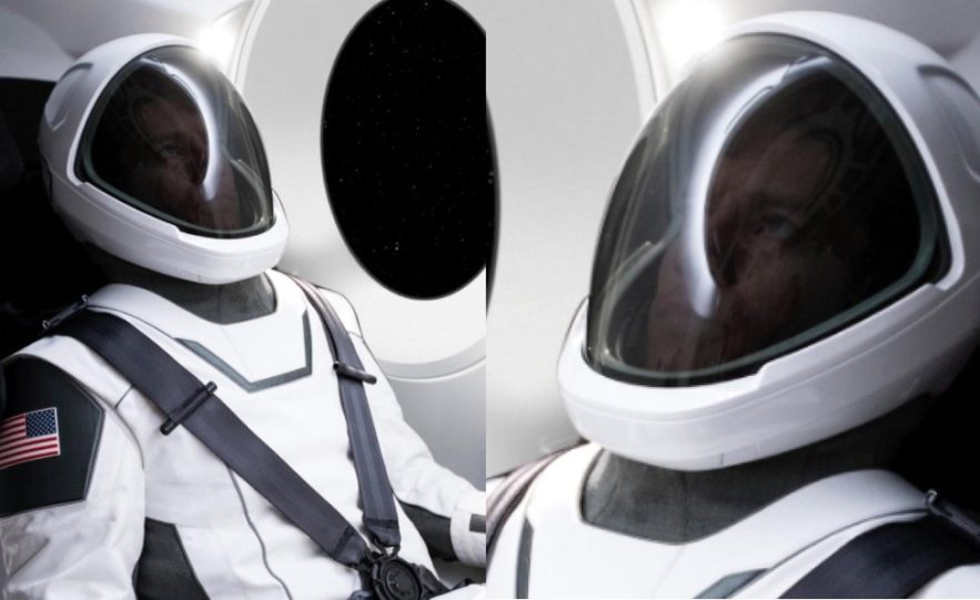 combinaison spatiale elon musk spacex